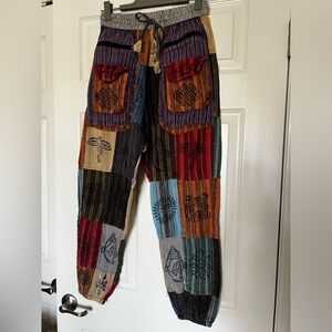 Boho Quilted Joggers